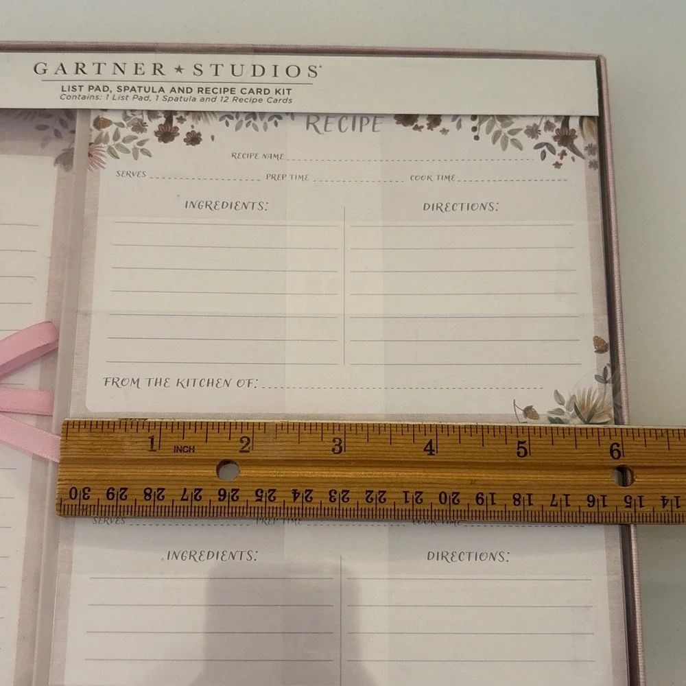 Gartner Studios List Pad Spatula Recipe Card Kit Mom Makes It Best New Mothers‎